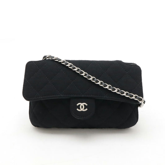 Chanel Matelasse Coco Mark Tote Bag Black
