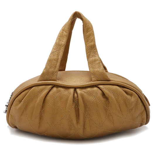 Chanel Leather Wild Stitch Coco Mark Handbag