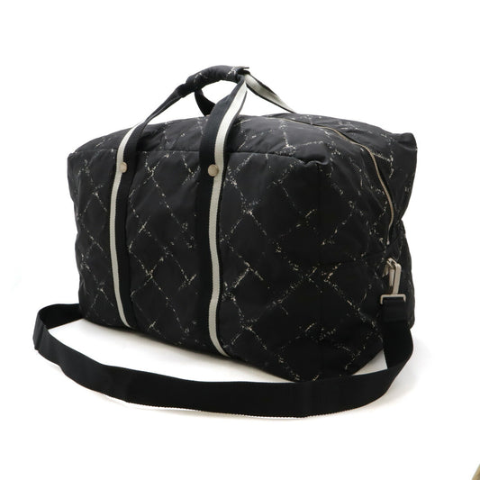 Chanel Nylon Travel Line Boston Bag