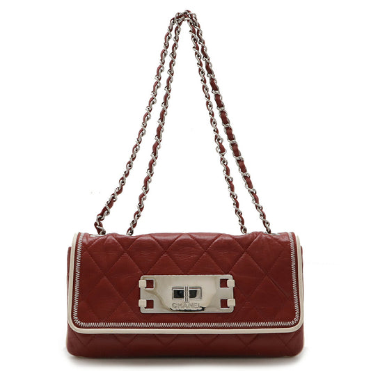 Chanel 2.55 Leather Chain Shoulder Bag