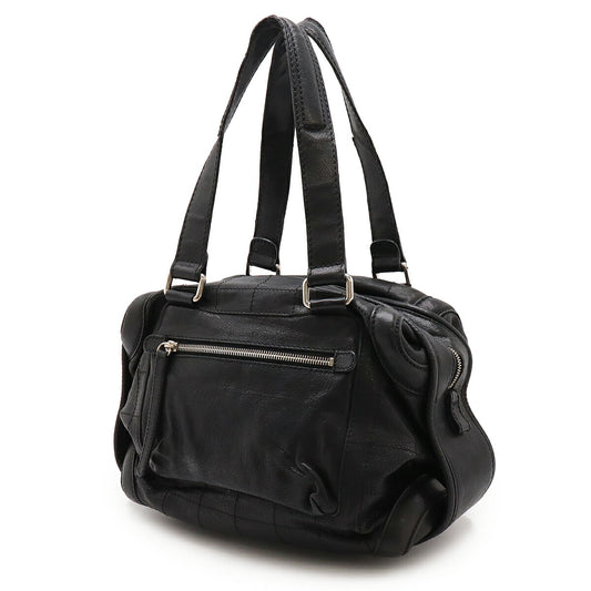 Chanel Chocolate Bar Leather Handbag