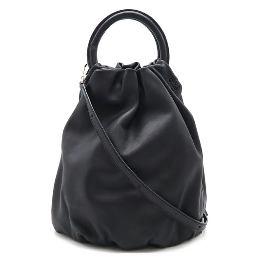 Loewe Anagram Bounce Leather Handbag