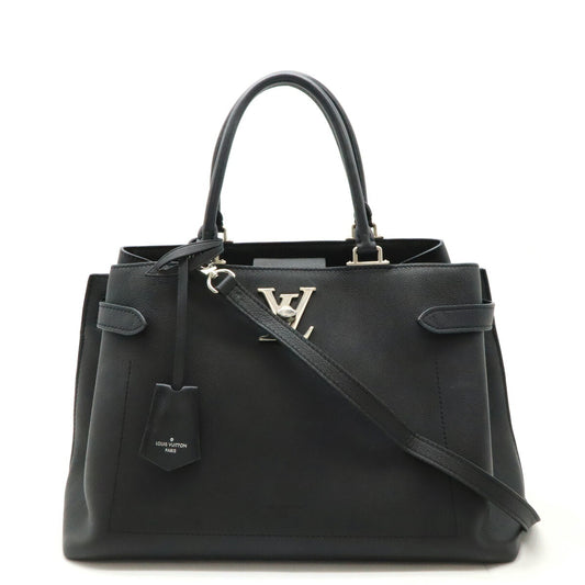 Louis Vuitton Lockme Day Leather Handbag M54569