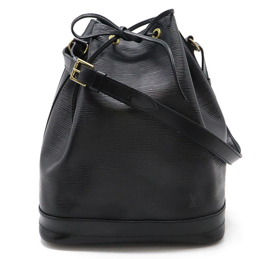 Louis Vuitton Epi Noe Shoulder Bag Black