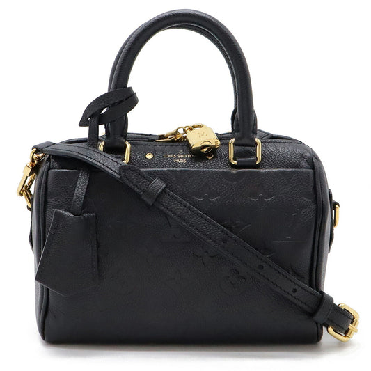 Louis Vuitton Monogram Empreinte Speedy Bandouliere 20 Handbag M42397