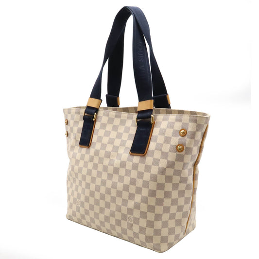 Louis Vuitton Damier Azur Cabas PM Tote Bag