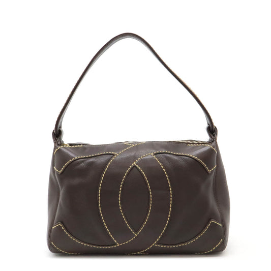 Chanel Leather Coco Mark Shoulder Bag