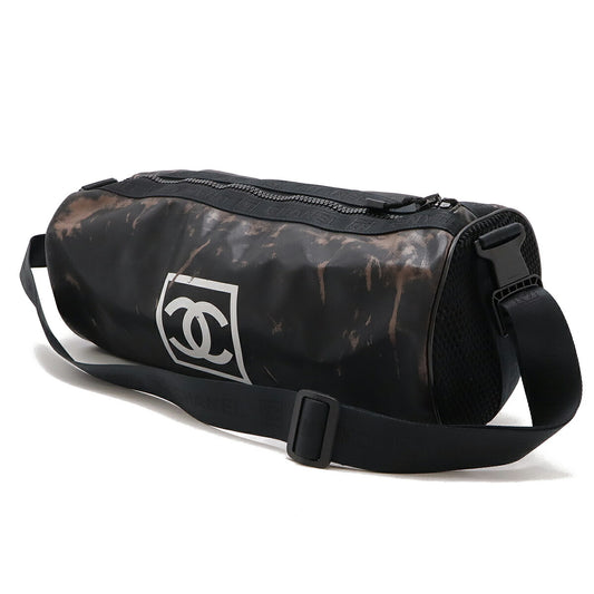 Chanel Nylon Rubber Coco Mark Shoulder Bag