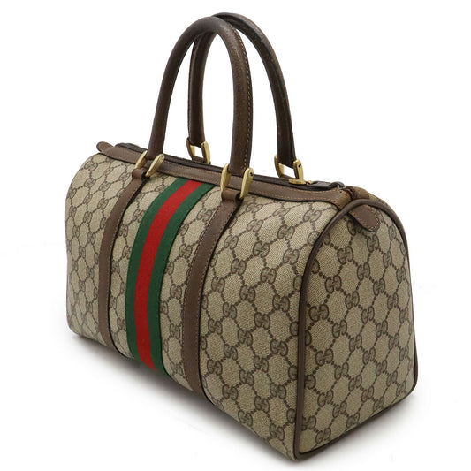 Gucci GG Plus Sherry Line Mini Boston Handbag