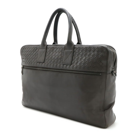 Bottega Veneta Leather Business Briefcase