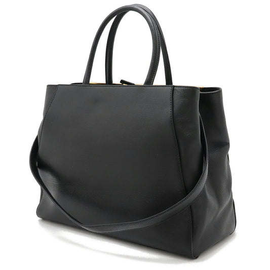 Fendi 2JOURS Leather Handbag 8BH250