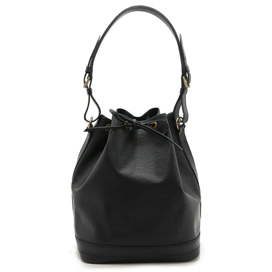 Louis Vuitton Epi Noe Shoulder Bag Black
