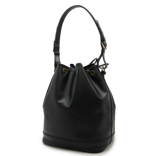 Louis Vuitton Epi Noe Shoulder Bag Black