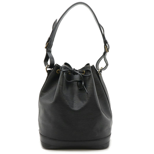 Louis Vuitton Epi Noe Shoulder Bag Black