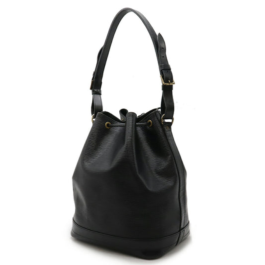 Louis Vuitton Epi Noe Shoulder Bag Black