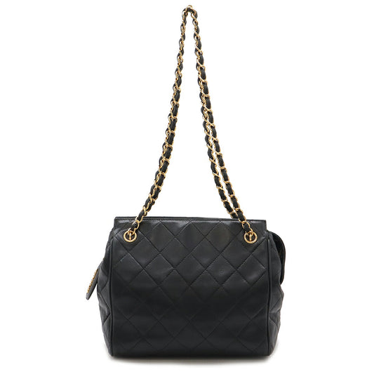 Chanel Lambskin Matelasse Chain Shoulder Tote