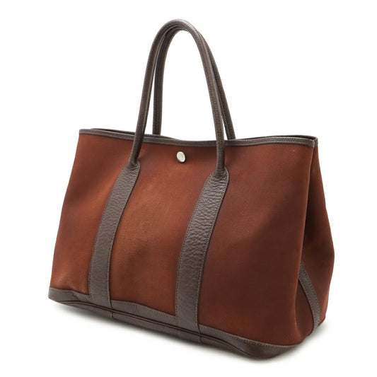 Hermes Garden Party PM Tote Bag Leather