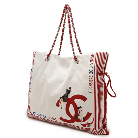 Chanel Canvas Tote Bag A47970