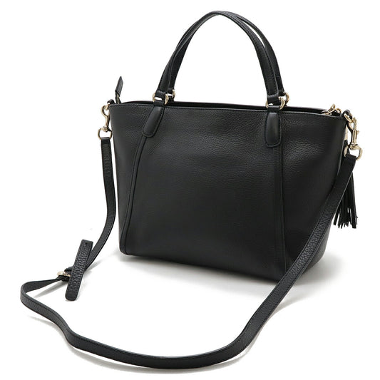 Gucci Soho Interlocking G Leather Tote Bag