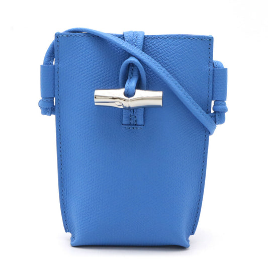 Longchamp Le Pliage Leather Smartphone Crossbody