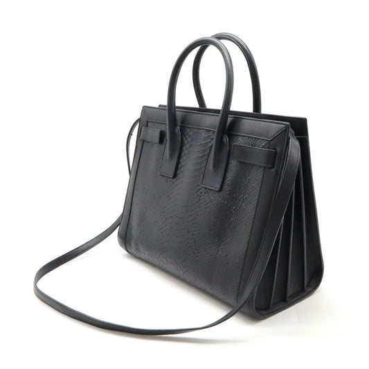Yves Saint Laurent Python Sac de Jour Handbag
