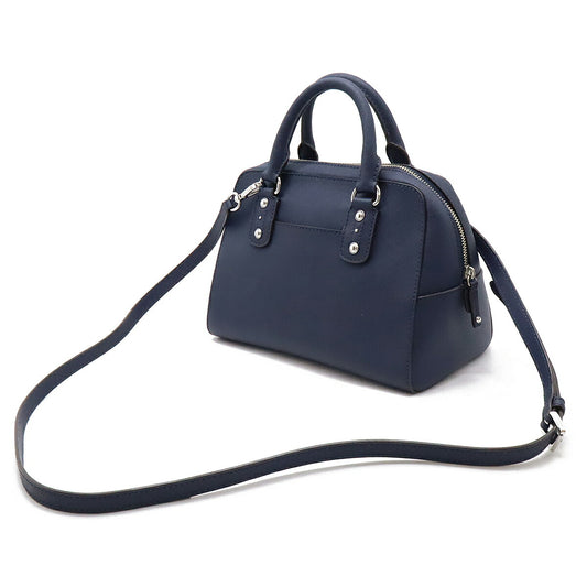 Michael Kors Leather Handbag 2WAY Navy