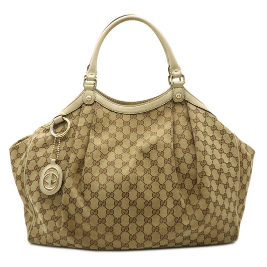 Gucci GG Canvas Sukey Tote Bag 211943