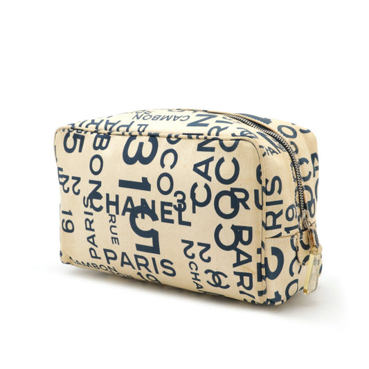 Chanel Canvas Bicyline Multi Pouch