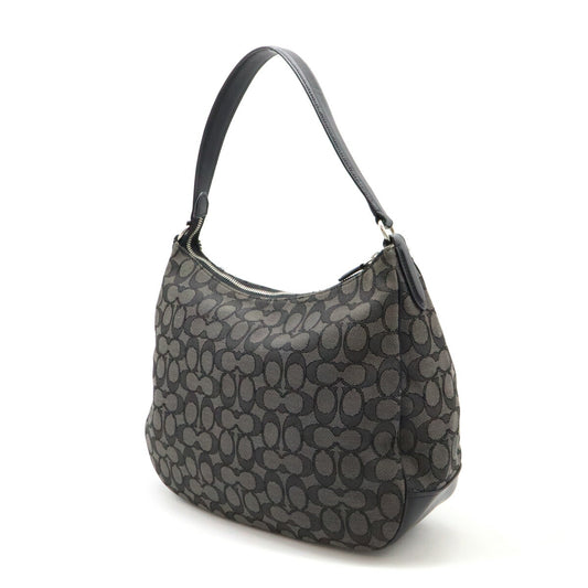 Coach Canvas Leather Signature Shoulder Bag F29959