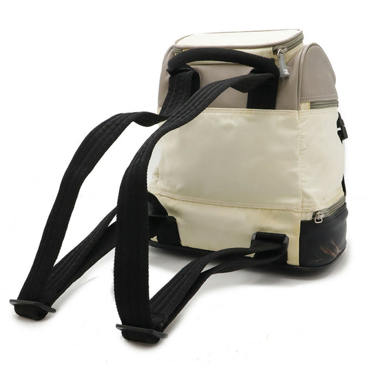 Chanel Nylon Rubber Leather Backpack