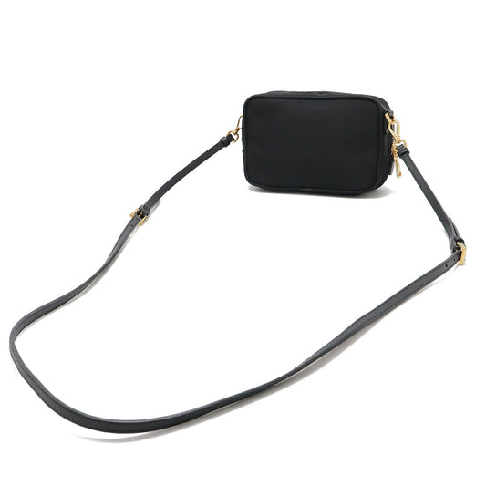 Prada Nylon Leather Ribbon Shoulder Bag 1N1727