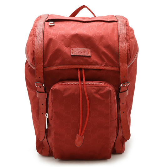 Gucci Nylon Leather Backpack 510336