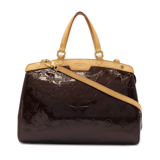 Louis Vuitton Vernis Blair MM Handbag Amarante