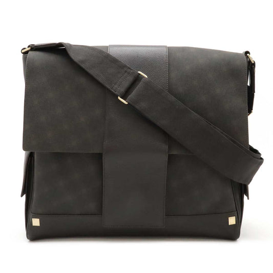 Dunhill D-EIGHT PVC Leather Messenger Bag