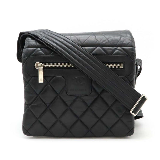 Chanel Leather Cocoon Matelasse Small Messenger Bag