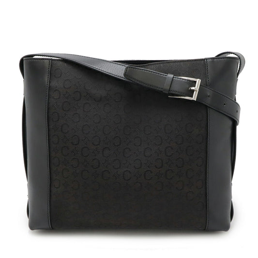 Celine Canvas Leather C Macadam Shoulder Bag