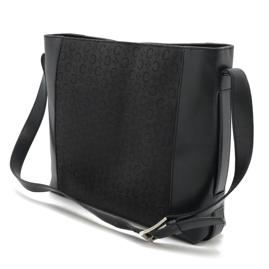 Celine Canvas Leather C Macadam Shoulder Bag