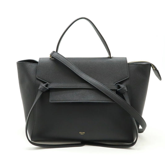 Celine Mini Belt Bag Leather 2WAY Handbag