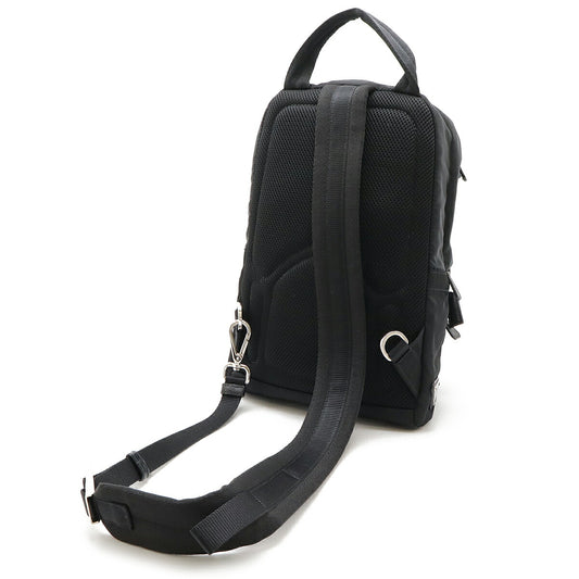 Prada Nylon Leather Body Bag 2VZ013