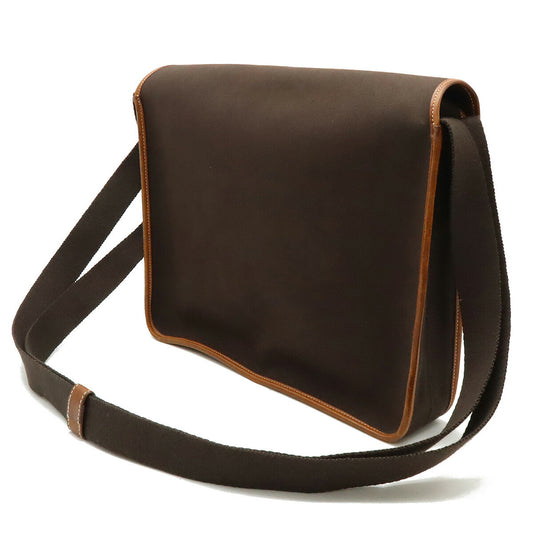 Hermes Buenaventura PM Messenger Bag Brown Leather