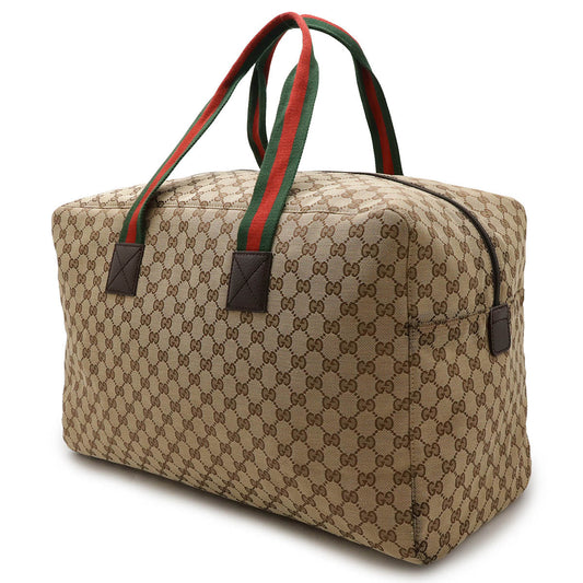 Gucci GG Canvas Boston Travel Bag