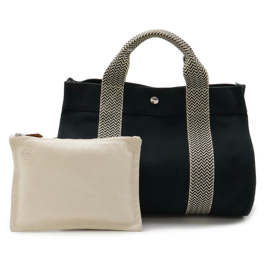 Hermes Cannes PM Canvas Tote Bag