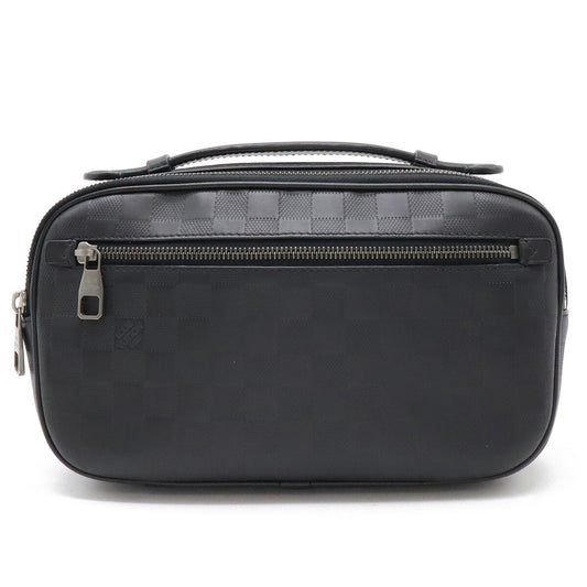 Louis Vuitton Damier Infini Leather Ambler Body Waist Bag 2WAY