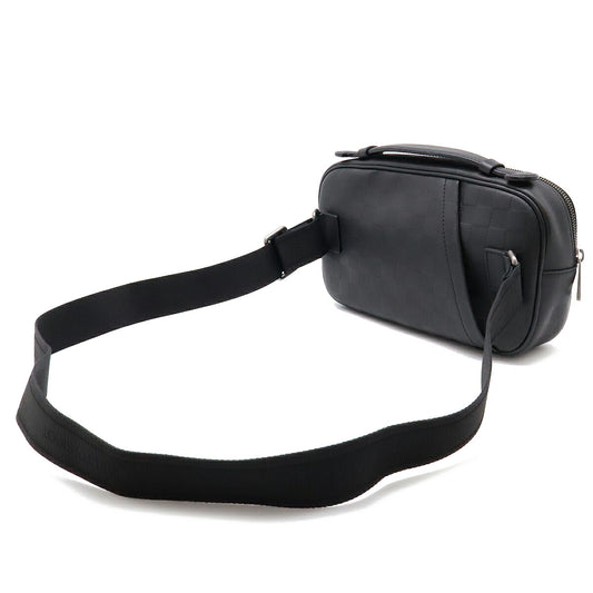 Louis Vuitton Damier Infini Leather Ambler Body Waist Bag 2WAY