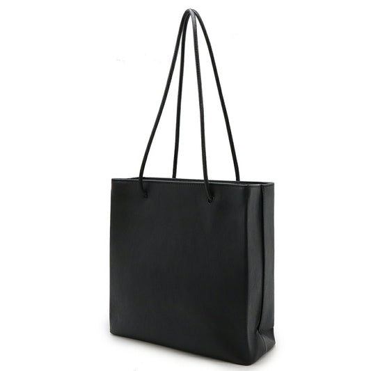 Balenciaga Leather Shopping Tote Bag Black