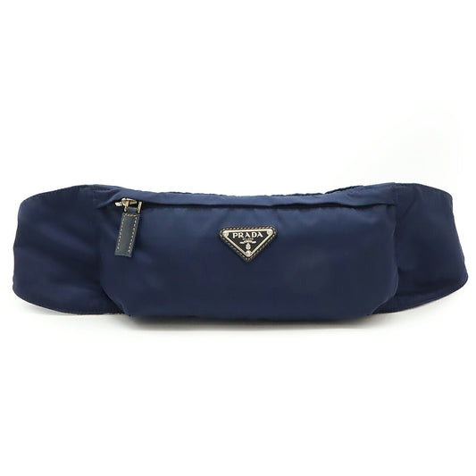 Prada Nylon Triangle Logo Waist Bag VA0180