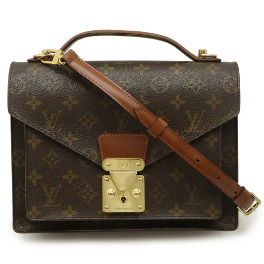 Louis Vuitton Monogram Monceau 26 Handbag M51187