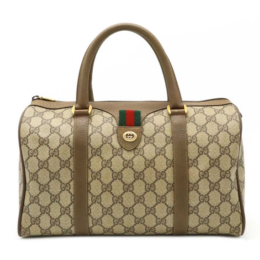 Gucci Old GG Plus Handbag Mini Boston Bag