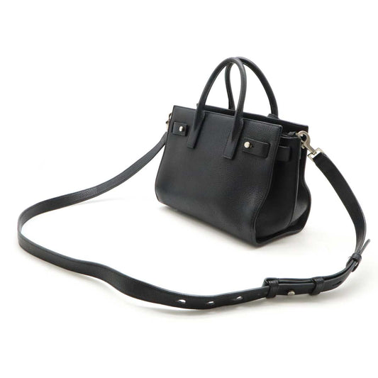 Yves Saint Laurent Sac de Jour Nano Leather Handbag