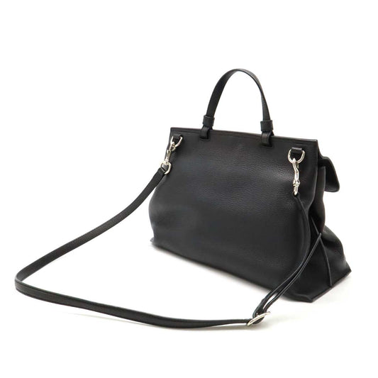 Gucci Bamboo Daily Medium Leather Top Handle Bag